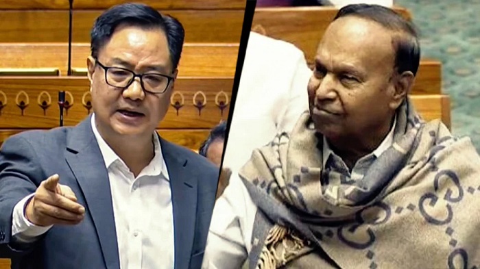 न्यायपालिका को बदनाम करने की हिम्मत कैसे हुई? रिजिजू ने DMK सांसद को लताड़ा