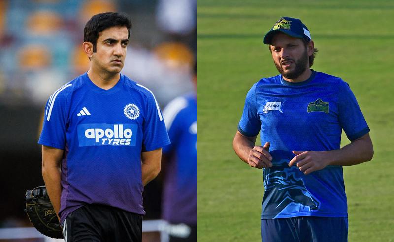 शाहिद अफरीदी का बड़ा बयान: गौतम गंभीर पर तंज, विराट और रोहित को बताया टीम की असली रीढ़