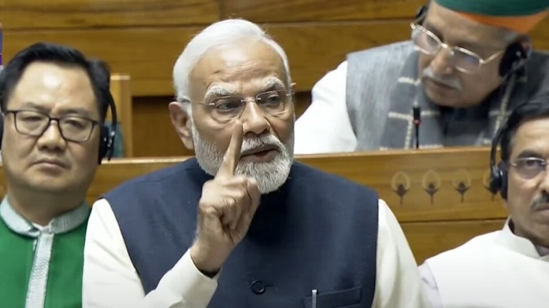 PM मोदी का कांग्रेस पर तीखा हमला: राज्यसभा में कहा भारत की अर्थव्यवस्था को पीछे धकेला