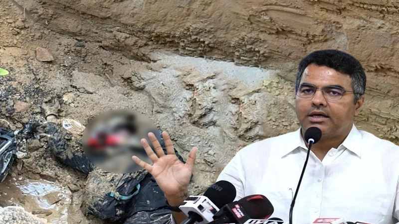 जनकपुरी सड़क हादसा: मंत्री प्रवेश वर्मा सख्त, तीन इंजीनियर सस्पेंड, उच्चस्तरीय जांच के निर्देश