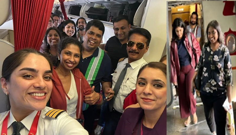 दुबई में फंसे भारतीयों को लेकर दिल्‍ली पहुंची पहली फ्लाइट, 149 लौटे स्‍वदेश