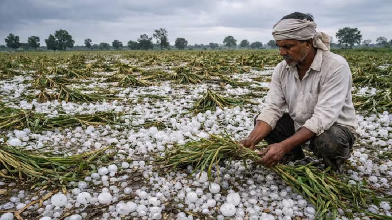 ओलावृष्टि से तबाह फसलें: बैतूल में किसानों को पूरा मुआवजा, सर्वे तेज करने के निर्देश