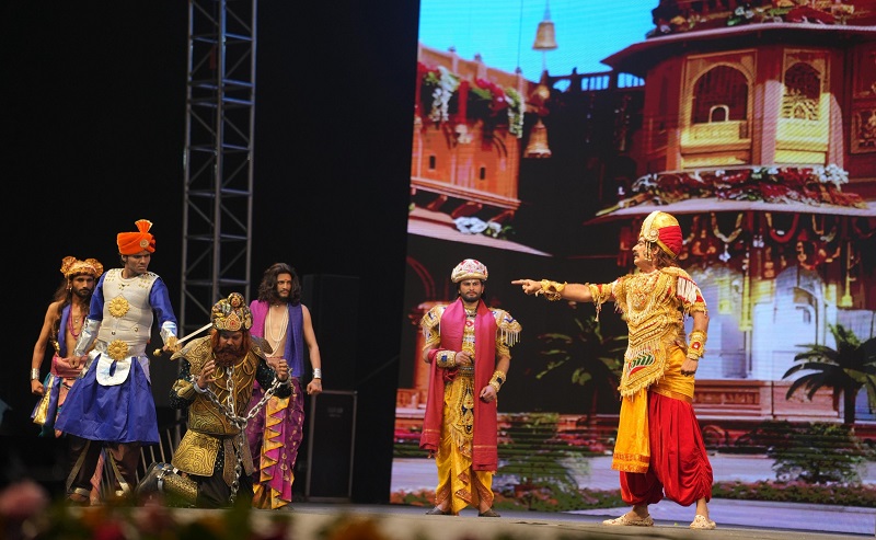 वाराणसी की पावन धरा पर महानाट्य ‘सम्राट विक्रमादित्य’ का हुआ ऐतिहासिक मंचन