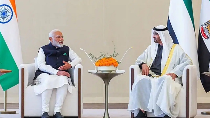 PM मोदी का UAE दौरा: अबू धाबी में राष्ट्रपति शेख मोहम्मद बिन जायद से मुलाकात, रणनीतिक साझेदारी और वैश्विक मुद्दों पर अहम चर्चा