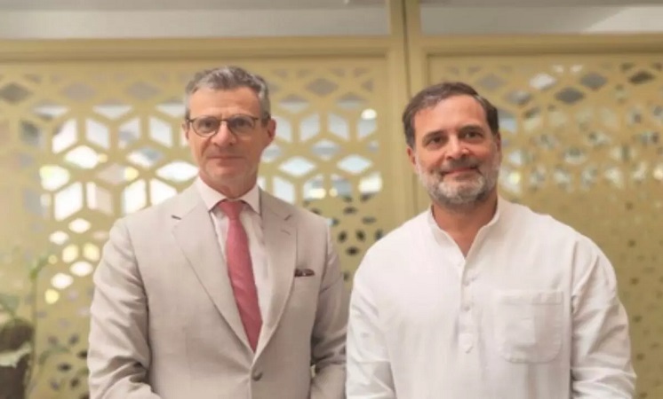 27 यूरोपीय देशों के प्रतिनिधियों से मिले राहुल गांधी, व्यापार से लेकर सुरक्षा तक कई मुद्दों पर मंथन