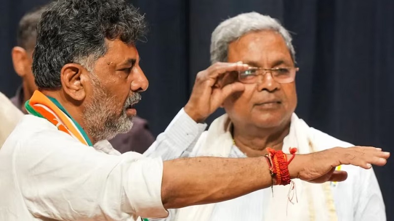 कर्नाटक में CM पद पर सस्पेंस बरकरार: सिद्धारमैया बनाम डीके शिवकुमार की खींचतान तेज, कांग्रेस हाईकमान पर बढ़ा दबाव