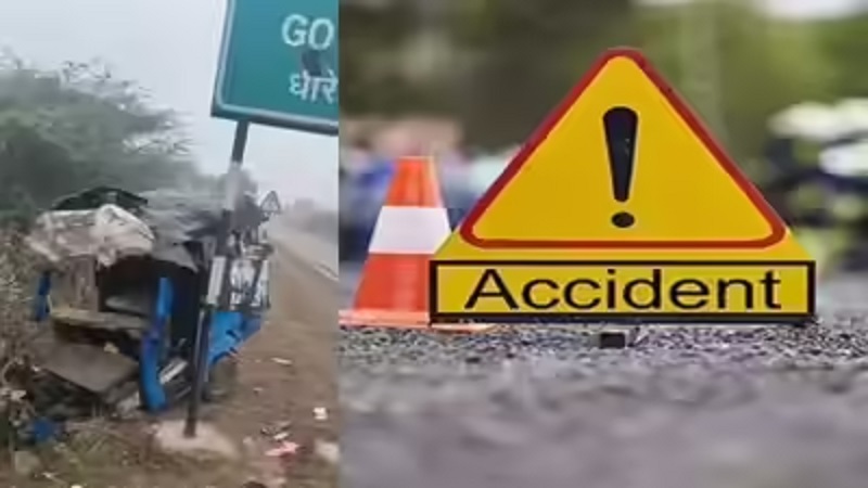 झांसी सड़क हादसा: सगाई से 3 दिन पहले दुल्हन और भाई की दर्दनाक मौत, ट्रक से टकराई बाइक
