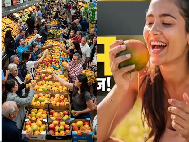 अमेरिका में भारतीय आम की धूम: Costco स्टोर्स तक पहुंचा केसर आम, कीमत और डिमांड दोनों ने खींचा ध्यान