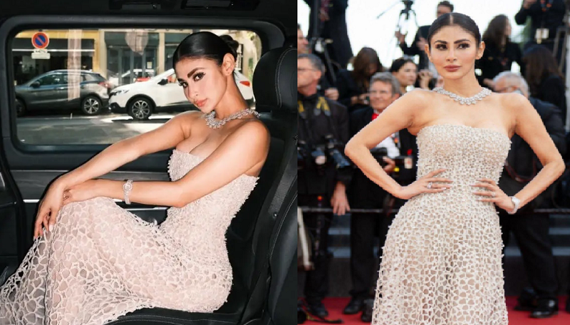 Cannes 2026: मौनी रॉय ने सिल्वर क्रिस्टल गाउन में बिखेरा जलवा, रेड कार्पेट पर दिखा ग्लैमरस और बोल्ड अवतार