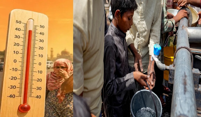 आसमान से बरस रही आग, जमीन पर बढ़ी मुश्किलें: गर्मी के साथ पानी और बिजली संकट ने बढ़ाई लोगों की परेशानी