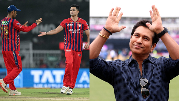 आईपीएल डेब्यू में चमके अर्जुन तेंदुलकर, बेटे की शानदार गेंदबाजी देख गर्व से भर उठे सचिन तेंदुलकर