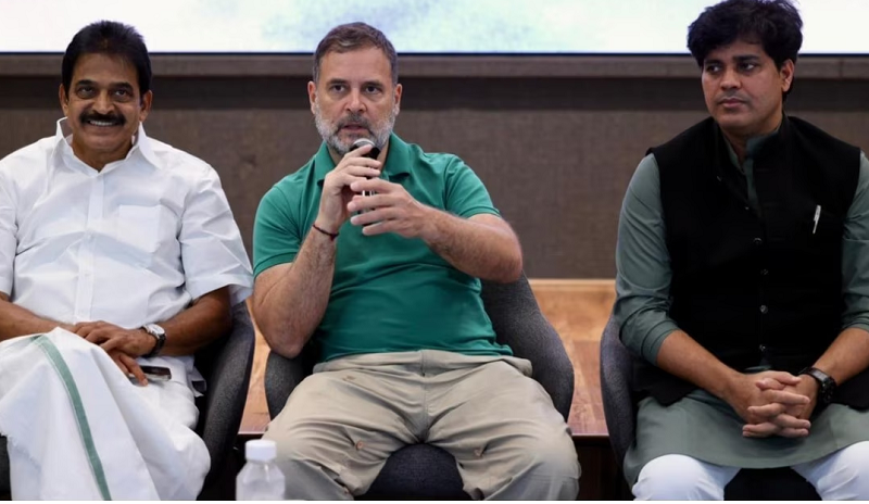 राजनीतिक बयानबाजी से बढ़ा सियासी तापमान, राहुल गांधी पर भाजपा का बड़ा हमला, सरकार गिराने की साजिश के लगाए आरोप