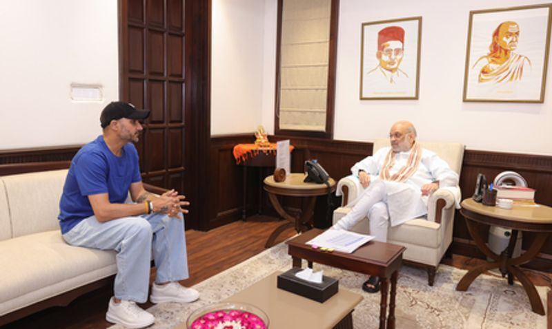 राज्यसभा सांसद हरभजन सिंह ने गृह मंत्री अमित शाह से की भेंट, पंजाब से जुड़े मुद्दों पर केंद्र से सहयोग का आग्रह