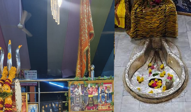 महादेवगढ़ मंदिर में बंगाली परिवार ने की महाकाल की भव्य महाआरती