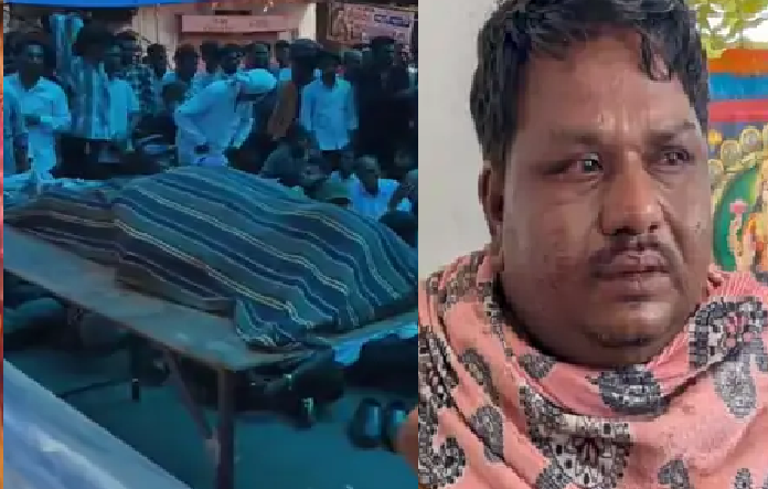 सागर के शाहपुर में हंगामा: दो मौतों के बाद सड़क पर शव रखकर आक्रोश, तनाव बढ़ा