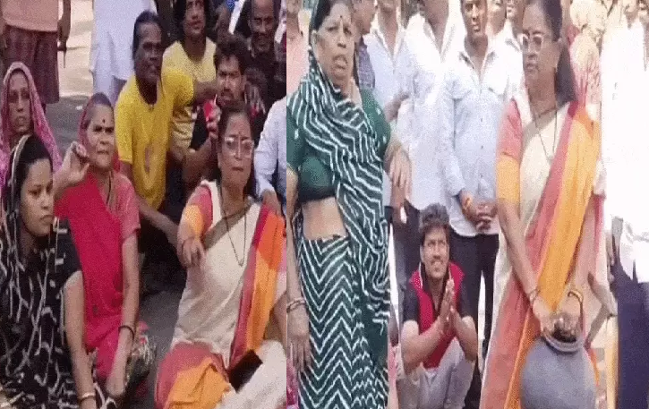 पानी की किल्लत से नाराज लोग सड़क पर उतरे, इंदौर में महापौर और निगम के खिलाफ जोरदार प्रदर्शन