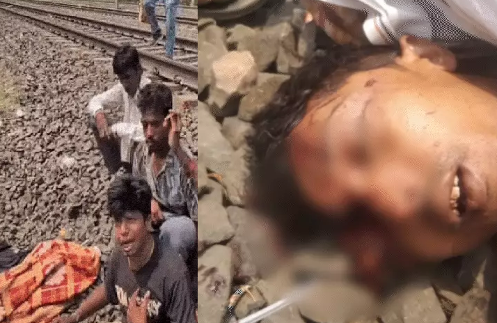 भोपाल ट्रेन हादसा: युवक की मौत के बाद हत्या का आरोप, मां बोलीं- बेटे को धक्का देकर पटरी पर गिराया गया
