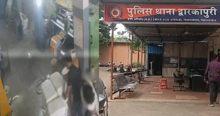 डॉग फीडिंग के दौरान युवक पर हमला, इंदौर की घटना CCTV में रिकॉर्ड-पुलिस ने शुरू की कार्रवाई