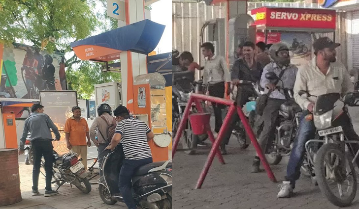 ग्वालियर में बढ़े पेट्रोल-डीजल रेट: लोगों की जेब पर भारी पड़ा असर