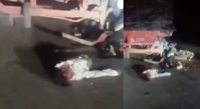 रीवा सड़क हादसा: खड़े ट्रक से टकराकर दो युवकों की मौके पर मौत