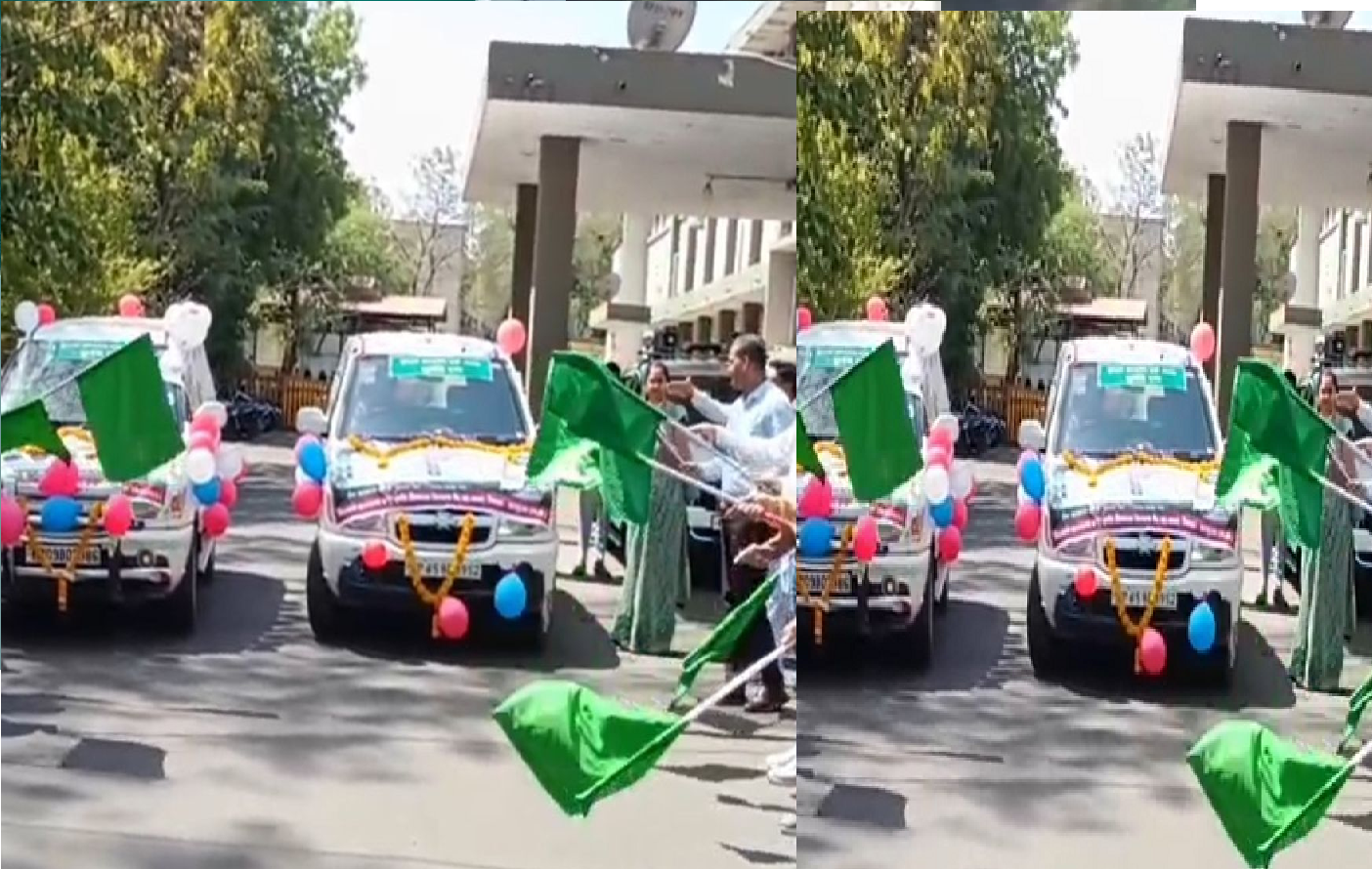 झाबुआ में कृषि जागरूकता अभियान शुरू, कलेक्टर ने किया रथ का शुभारंभ