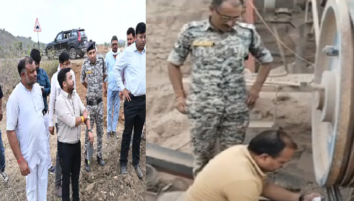 सनघटा डैम में कार्रवाई: बालाजी क्रेशर सील, भारी मात्रा में गिट्टी जब्त