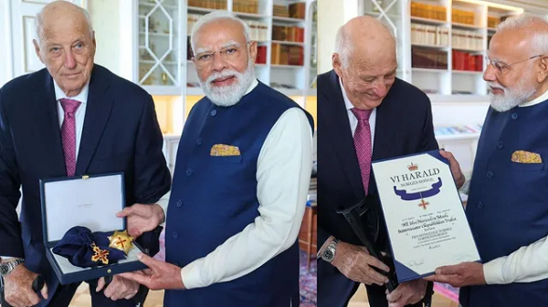 प्रधानमंत्री नरेंद्र मोदी को मिला अंतर्राष्ट्रीय सम्मान, अब तक 32 अवॉर्ड