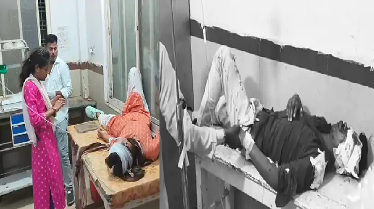 नरसिंहपुर में भीषण सड़क हादसा: दो बाइकों की टक्कर में 4 घायल