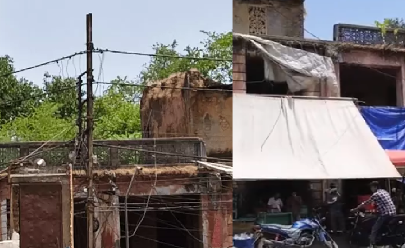 तहसील चौराहे पर लापरवाही पर सवाल: खस्ताहाल भवन से बढ़ा हादसे का डर