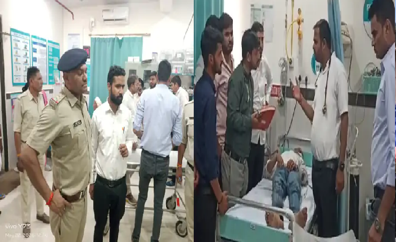तहसील फैसले के बाद कब्जे को लेकर दो पक्षों में खूनी झड़प, इछावर में तनाव