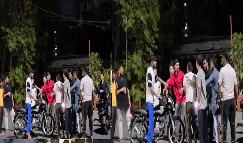 सड़क हादसे के बाद भिड़े दो पक्ष, लात-घूंसे चले, पुलिस जांच में जुटी