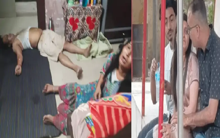 बिस्तर विवाद में बड़ा हादसा: मां-बेटी की बहस के दौरान पिता को आया हार्ट अटैक, मौके पर मौत