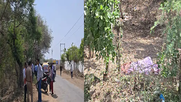 सागर में सड़क किनारे मिला युवक का शव, नाक-मुंह से खून बहने पर हत्या की आशंका