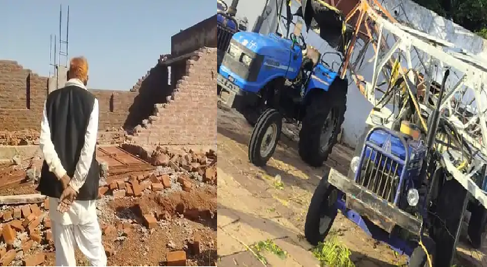 शिवपुरी में नौतपा के बीच मौसम का कहर, आंधी-बारिश से भारी तबाही