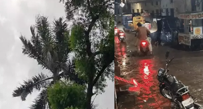सहारनपुर में दिन में छाया अंधेरा, तेज आंधी-तूफान से यूपी में तबाही-कई जिलों में अलर्ट