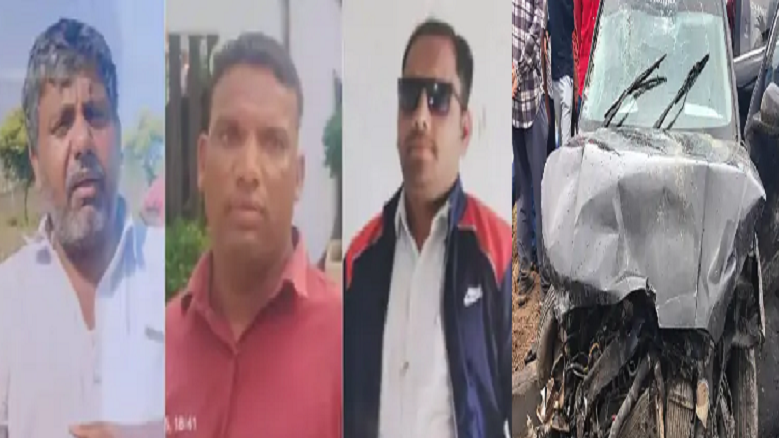 100 फीट तक बेकाबू दौड़ी कार, सामने से आ रही बाइक को रौंदा; दो की मौके पर मौत