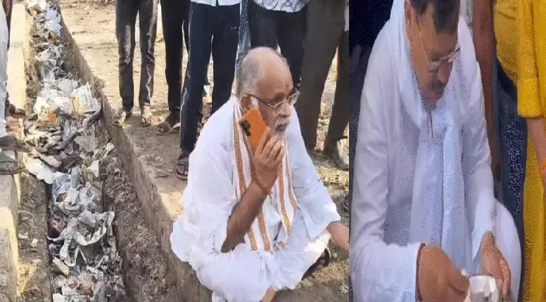 दिग्विजय सिंह ने बीच कार्यक्रम में जीतू पटवारी को टोका, चर्चा में आया मंच