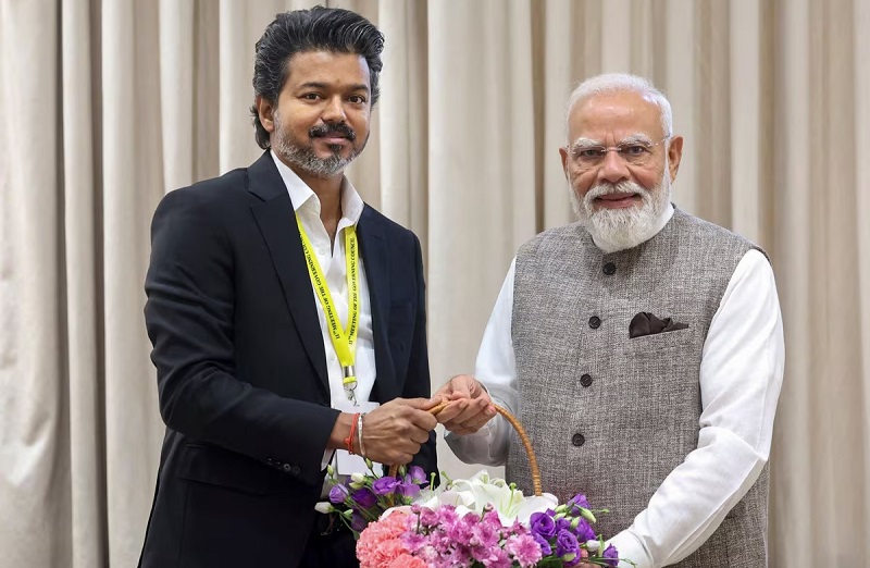 कर्नाटक की राजनीति में बड़ा बदलाव….PM मोदी एक माह में दूसरी बार मिले CM विजय