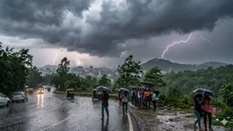 मध्य प्रदेश में मानसून की दस्तक अब बस दो दिन दूर, आज 42 जिलों में बारिश का अलर्ट