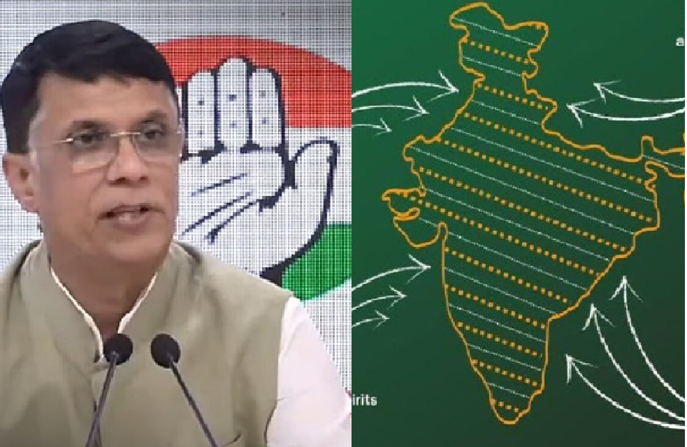 अमेरिकी कमांड के नक्शे पर सियासत: भारत का गलत मानचित्र दिखाने पर पवन खेड़ा ने केंद्र सरकार को घेरा