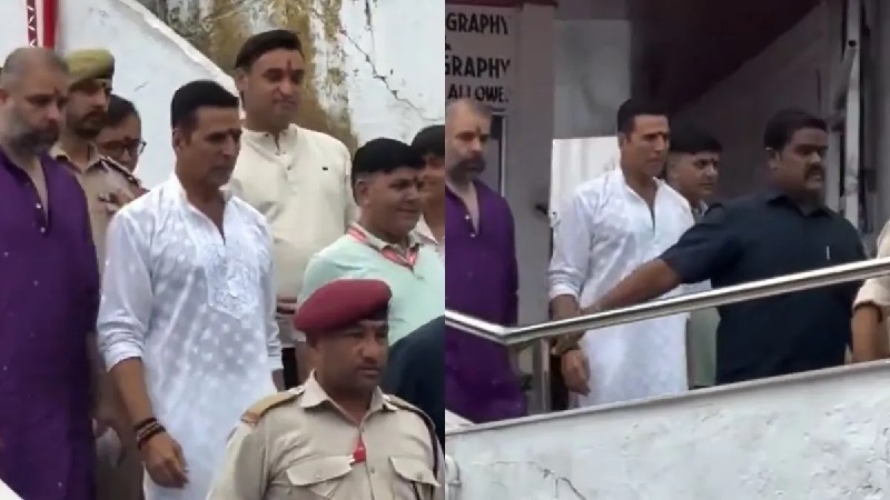 अक्षय कुमार ने वैष्णो देवी में टेका माथा ‘वेलकम टू द जंगल’ रिलीज से पहले फैंस में बढ़ा उत्साह