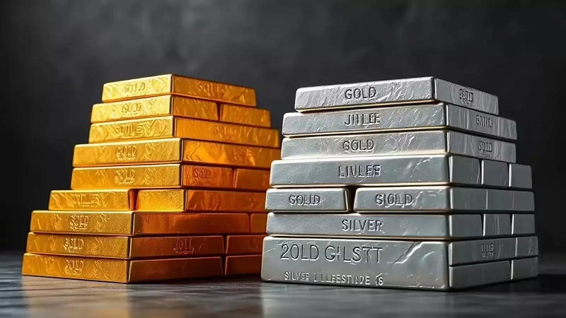 सोने-चांदी में बड़ी गिरावट से बाजार में हलचल, मजबूत डॉलर और वैश्विक संकेतों के दबाव में टूटी कीमती धातुओं की