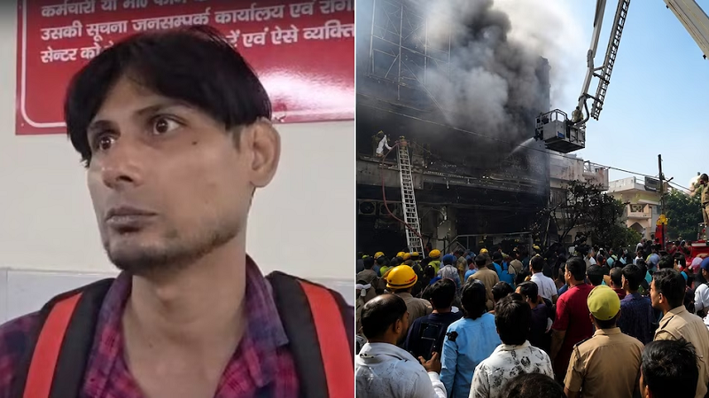 बिजली के तार के सहारे बचाई जान, लखनऊ हादसे के जीवित बचे युवक की दर्दनाक आपबीती
