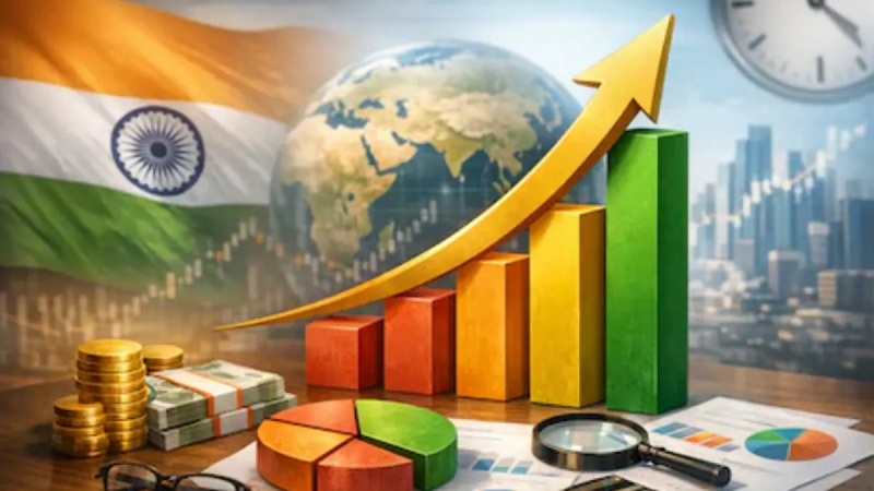 मैन्युफैक्चरिंग और सर्विस सेक्टर बने अर्थव्यवस्था के इंजन, भारत ने दर्ज की 7.7 प्रतिशत विकास दर