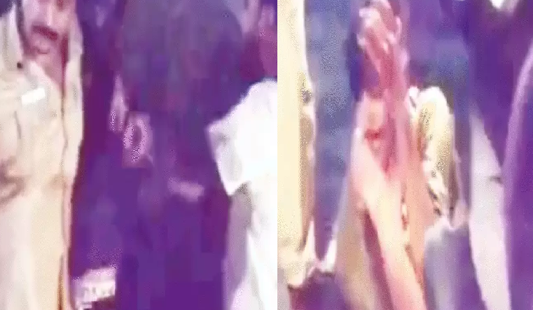 जबलपुर में चोरी के शक में 3 युवक पकड़े गए, भीड़ ने की जमकर पिटाई; पुलिस ने बचाया