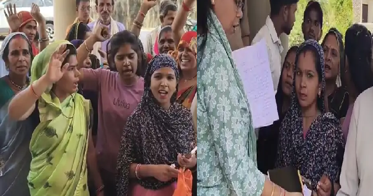 विदिशा में अवैध कॉलोनियों का दर्द, सुविधाओं के लिए कलेक्ट्रेट पहुंचे लोग