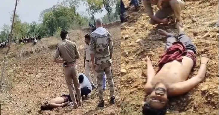 शिवपुरी में खेत में मिला युवक का शव: शरीर पर चोट के निशान, परिजनों ने जताई हत्या की आशंका
