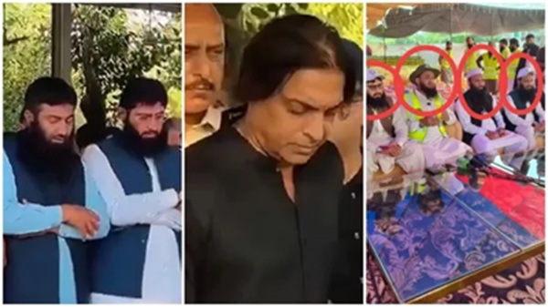 शोएब अख्तर के भाई के जनाजे में दिखे लश्कर ए तैयबा से जुड़े आतंकी, सवालों में घिरे पूर्व क्रिकेटर