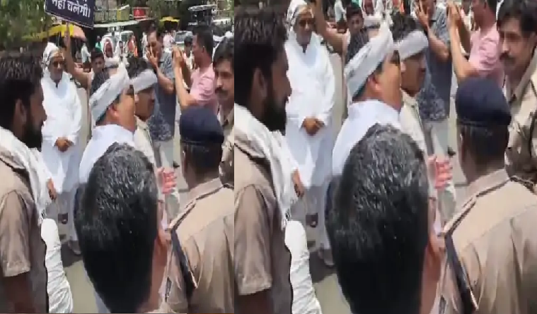 कालापीपल में सियासी तनाव: बयान पर सियासत गरम, प्रदर्शन के दौरान पुलिस-कार्यकर्ता भिड़ंत
