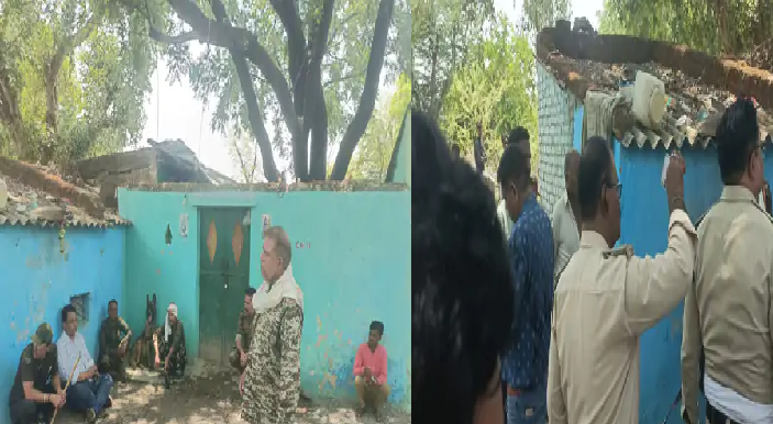 सतना में वन्यजीव शिकार का खुलासा, डॉग स्क्वॉड की निशानदेही पर घर से खून लगे हथियार बरामद